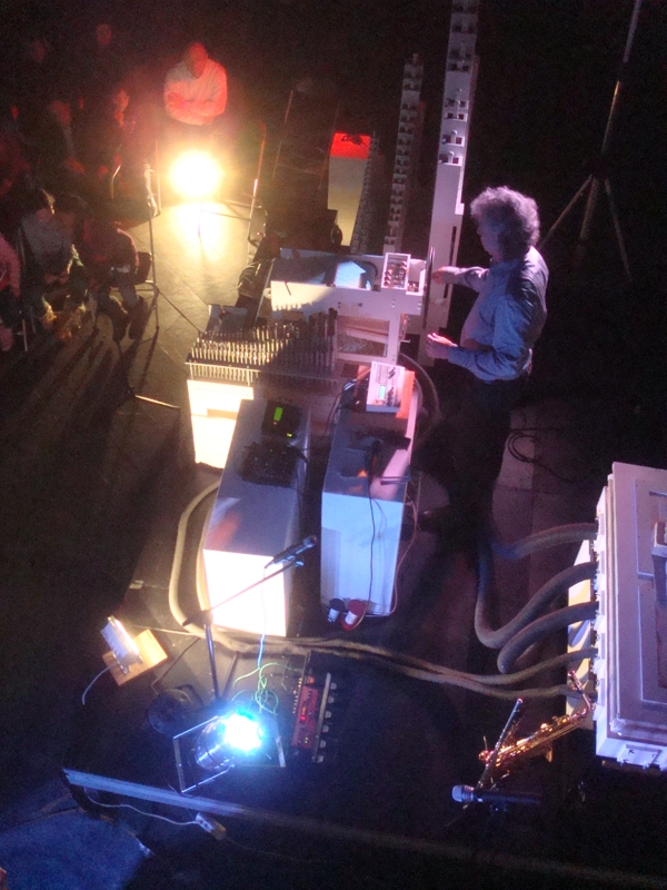 Oswalt-Orgel von oben.